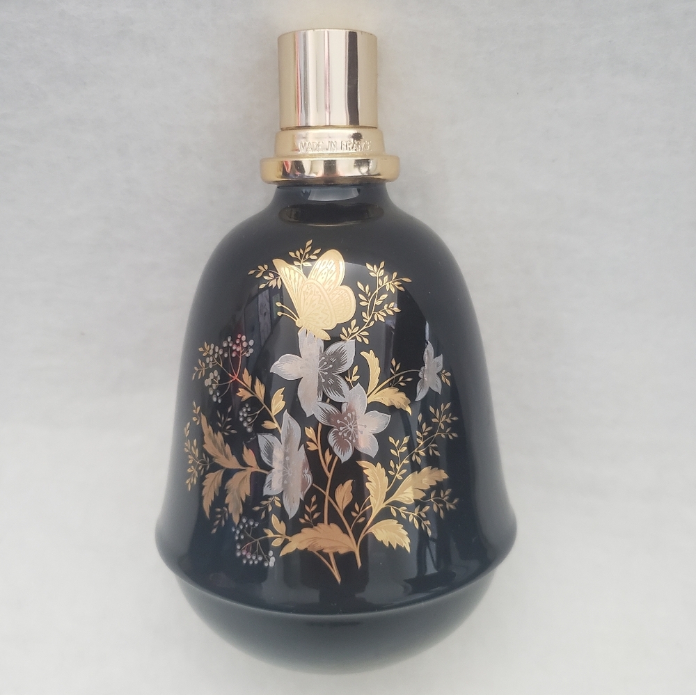 Lampe Berger Lamp Catalytic Fragrance Ceramic Floral Astoria Limoges France Vtg - Picture 2 of 9